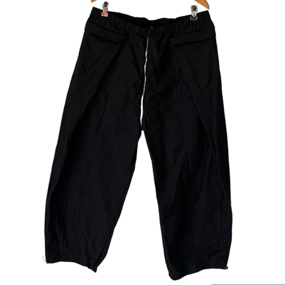 Craig Green Packable Black Exposed Zipper Pants Size XL - Picture 2 of 15